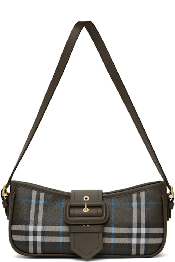 

Сумка-слинг в серую клетку Burberry