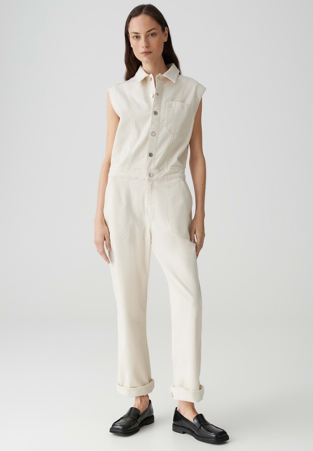 

Комбинезон MID RISE ANKLE RELAXED FIT OPUS, бежевый