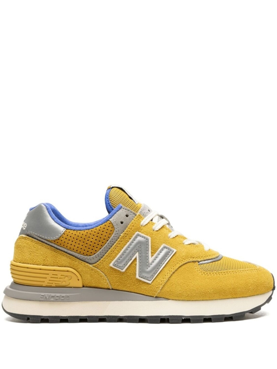 

New Balance кроссовки 574 Legacy Blue из коллаборации с Bodega, желтый