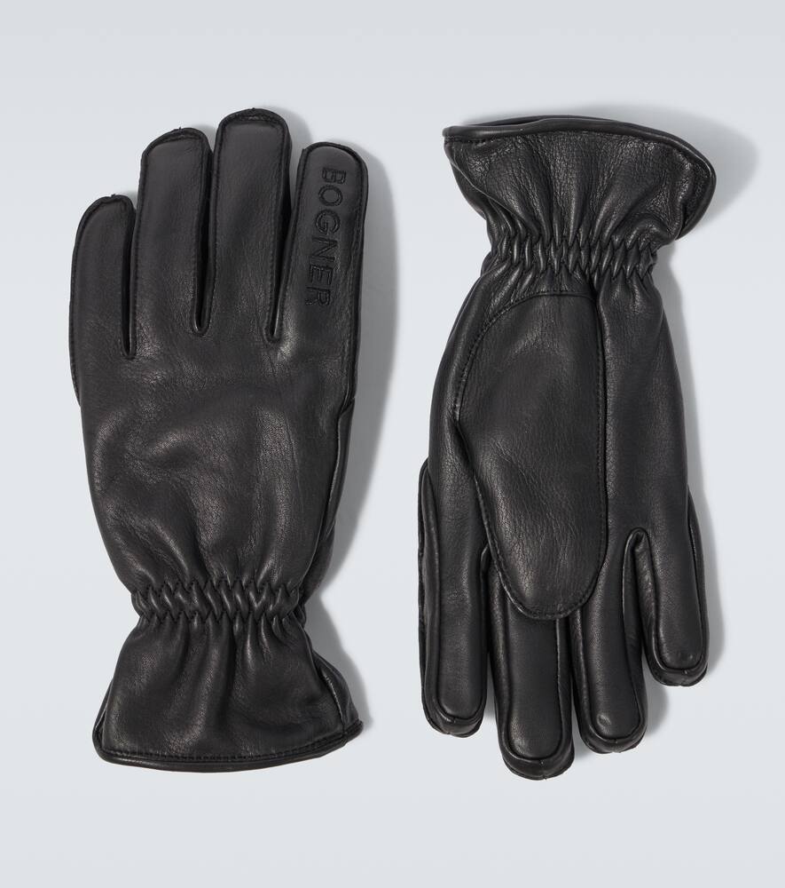 

Кожаные лыжные перчатки Tobin Bogner, Black