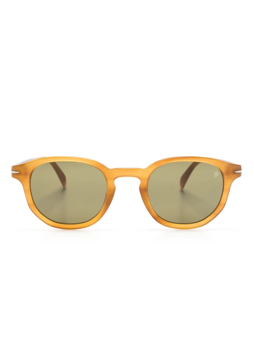 

Солнцезащитные очки 1007/S в круглой оправе Eyewear by David Beckham, нейтральный
