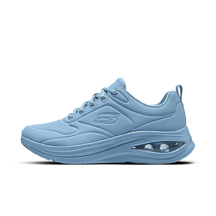 

Кроссовки женские низкие синие Skechers