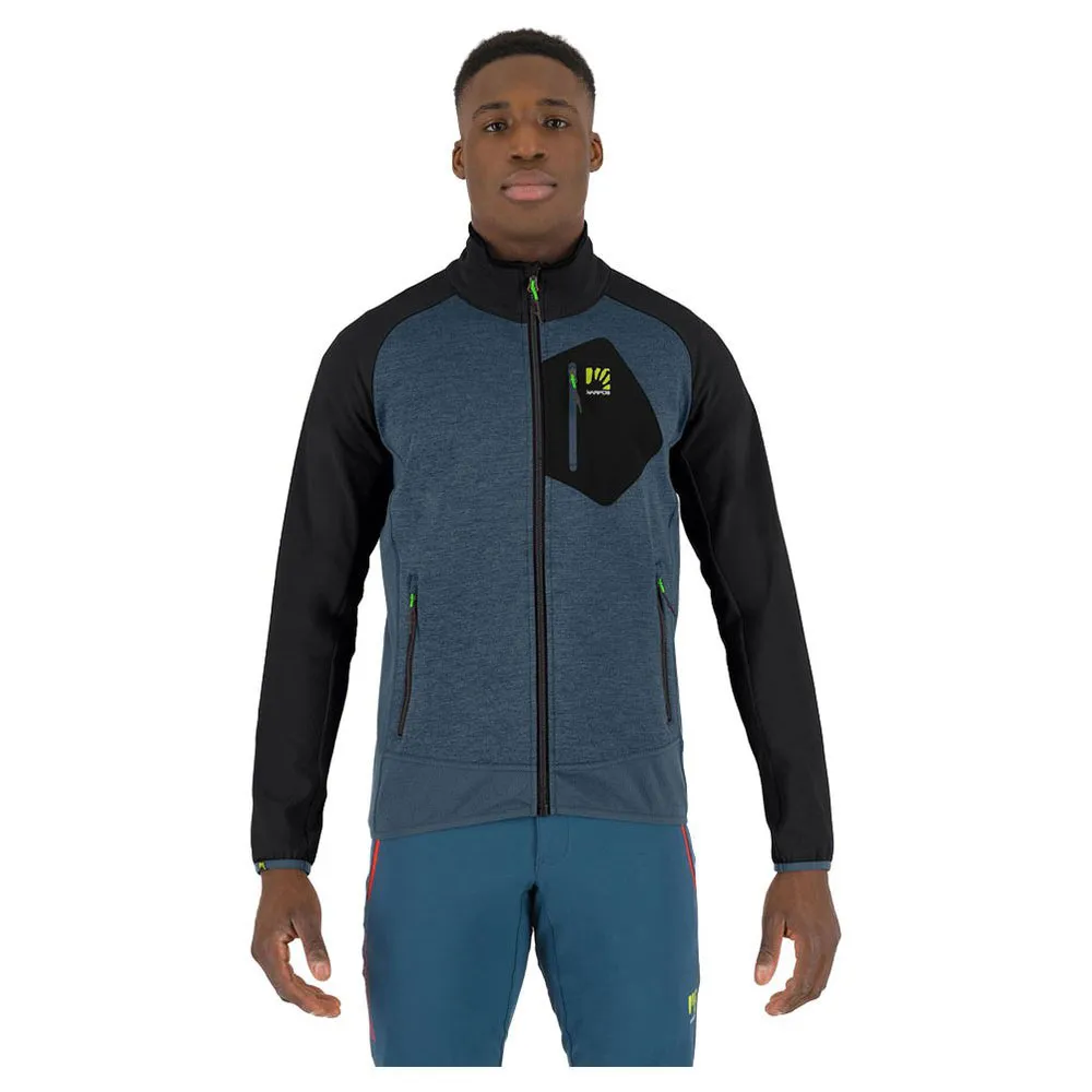 

Флис Karpos Odle full zip, синий/черный