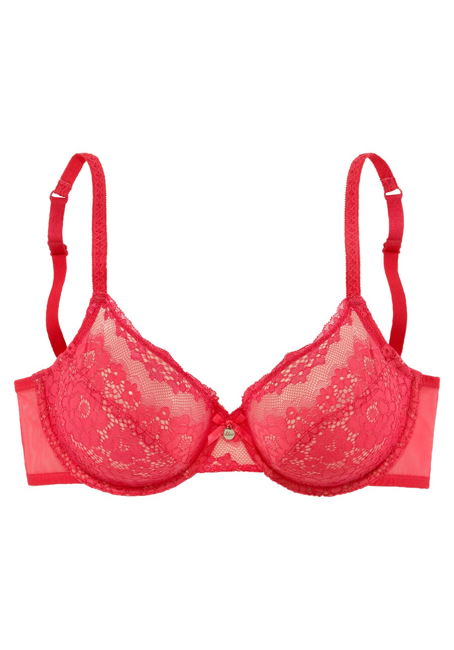 

Бюстгальтер на косточках s.Oliver T-shirt Bra, цвет raspberry