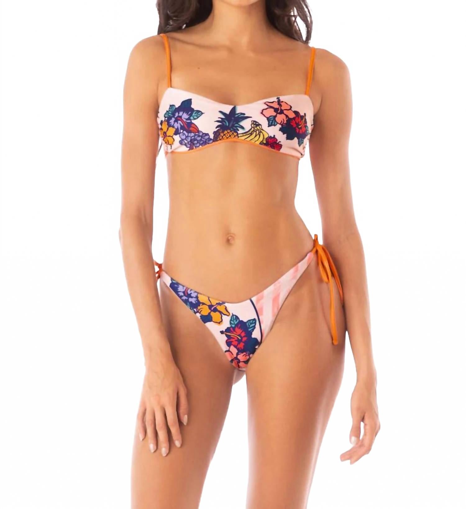 

Мультиколор топ-бралетт бикини MAAJI