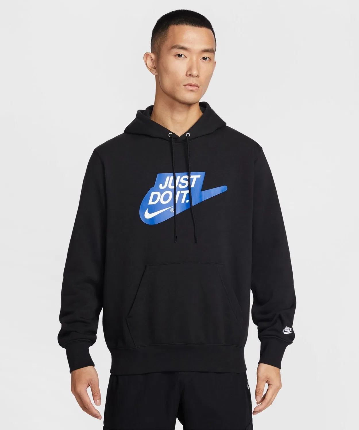 Толстовка Nike Club FT HDY JDI, чёрная