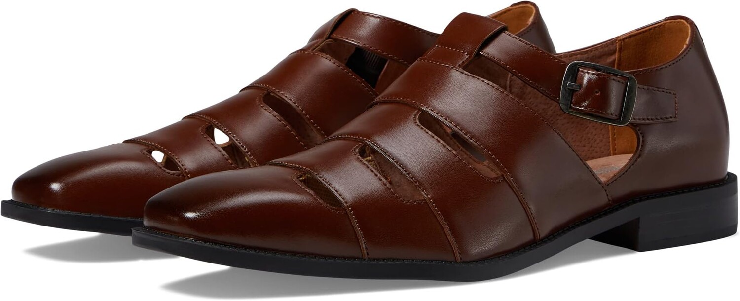 

Сандалии на плоской подошве Calderon City Sandal Stacy Adams, цвет Cognac