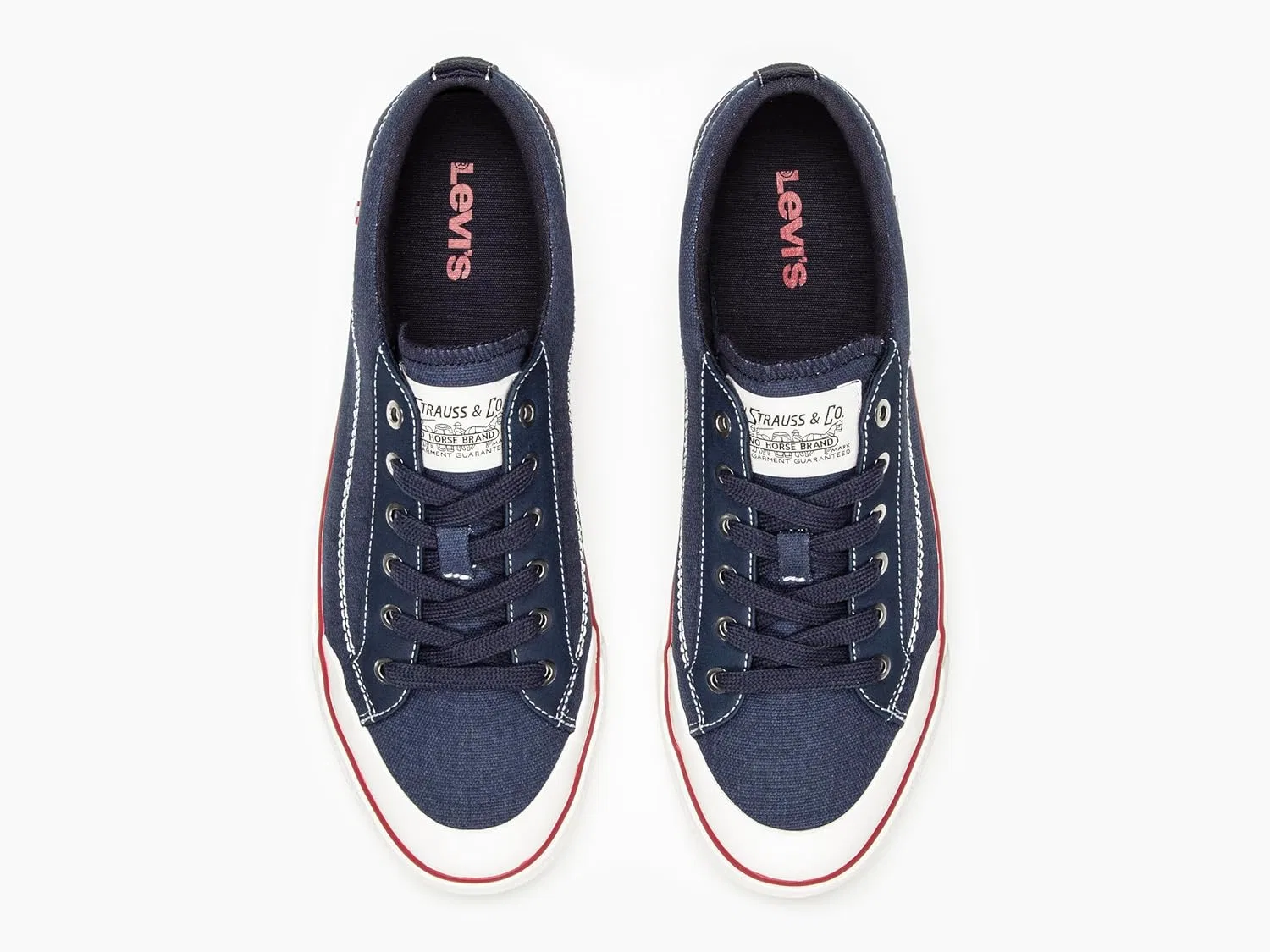 Мужские кроссовки Levi's LS2 Street Trainers, 17 Navy — фото 4