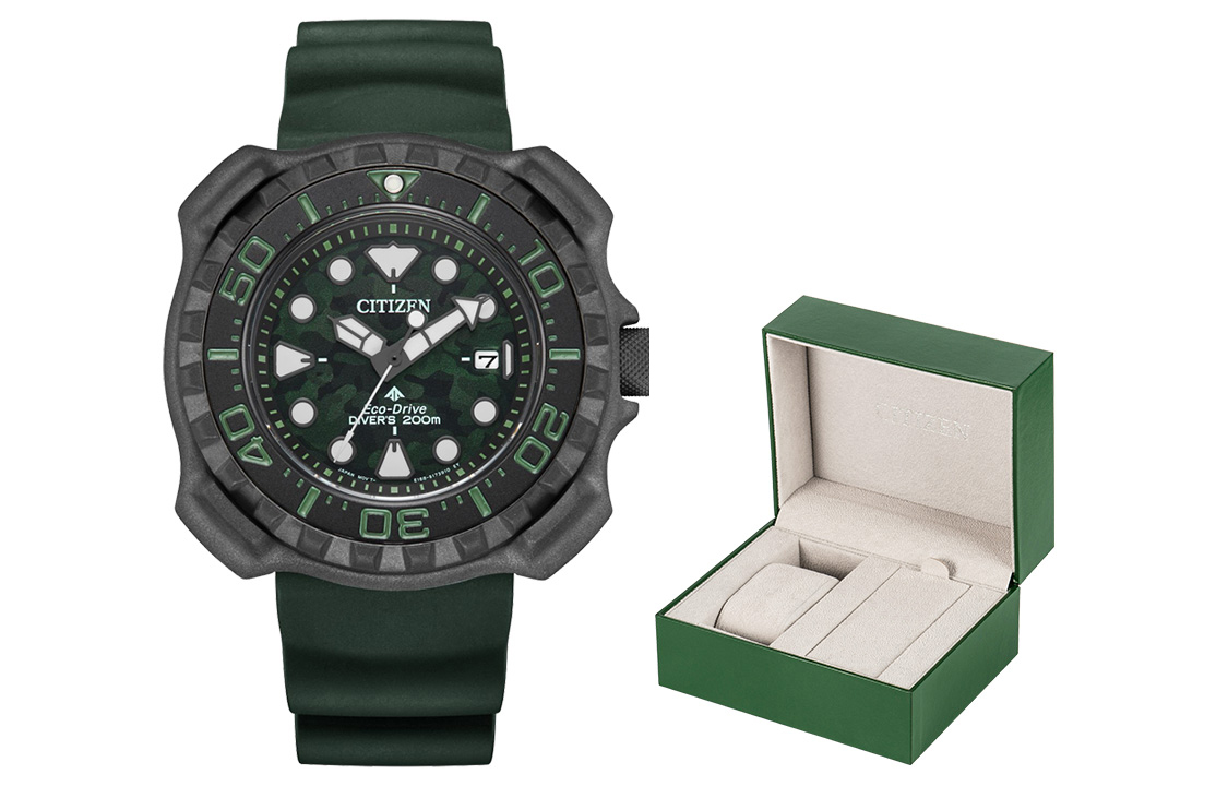 

Мужские часы Ecology Drive Collection с кварцевым механизмом на световой энергии, белый циферблат, ремешок из резины, BN0228 06W CITIZEN, белый