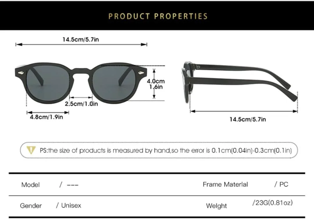 

Винтажные круглые солнцезащитные очки для женщин и мужчин, роскошные, в стиле ретро, ​​с заклепками, линзы, защита от УФ-излучения UV400 VFDHN, Blue Pink