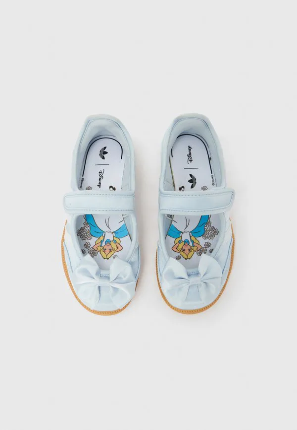 Кроссовки унисекс samba jane Adidas Originals, White/Crystal Sky/Gum — фото 4