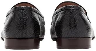 Мужские кожаные мокасины Salvatore Ferragamo Pieve черного цвета — фото 3