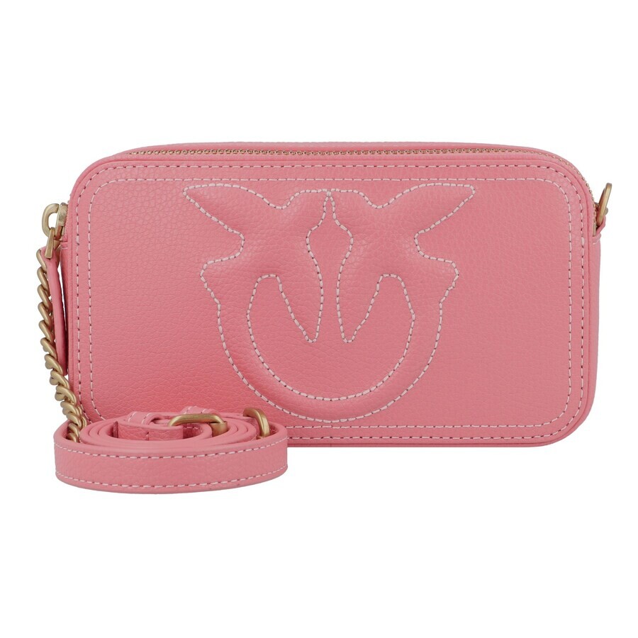 

Сумка кросс-боди PINKO Crossbody Carrie, розовый