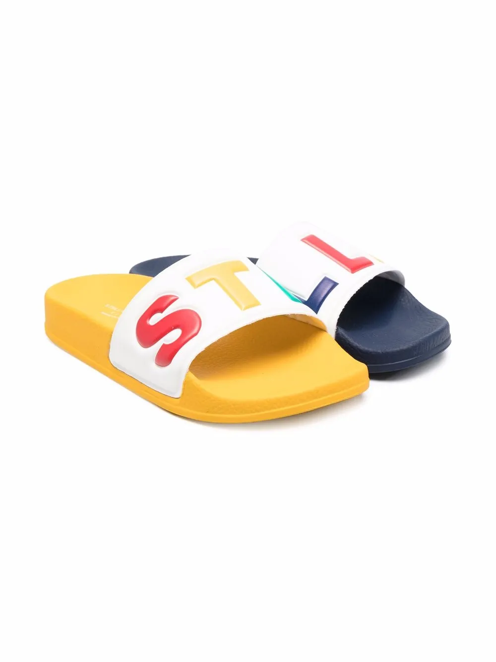 

Шлепанцы с логотипом Stella McCartney Kids, белый