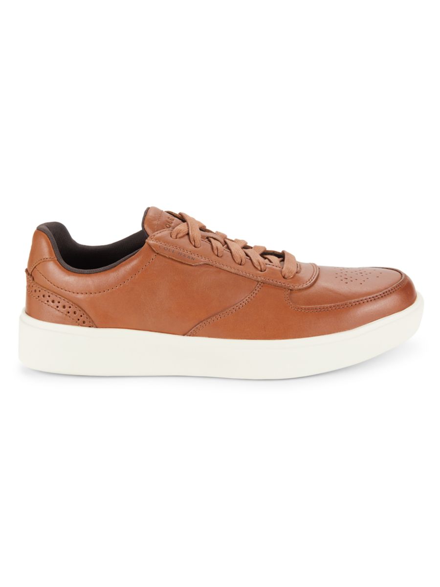 

Кроссовки Grand Transition Leather Court Cole Haan, цвет British Tan