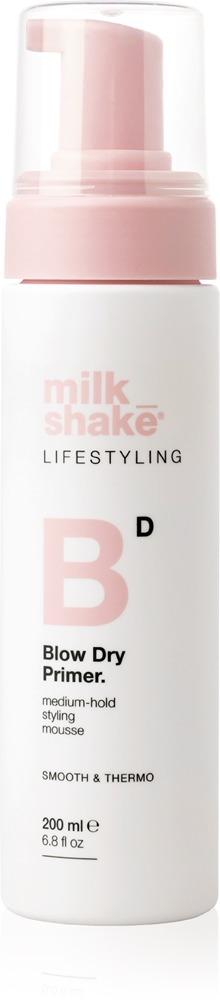 

Праймер для сушки феном Lifestyling, защитный мусс для укладки Milk_Shake, 200 мл