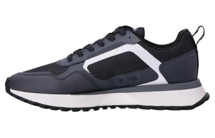 

Кроссовки HUGO BOSS Logo-print Mesh Sneakers, темно-синий