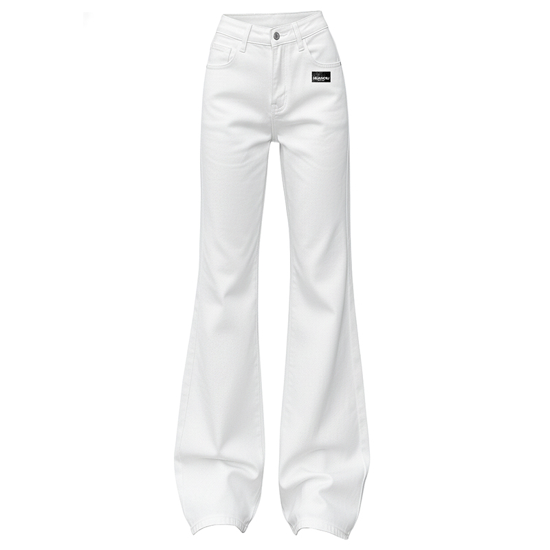 

Джинсы Unisex Moderate Straight Fit HUANQIU, белый fleece-lined