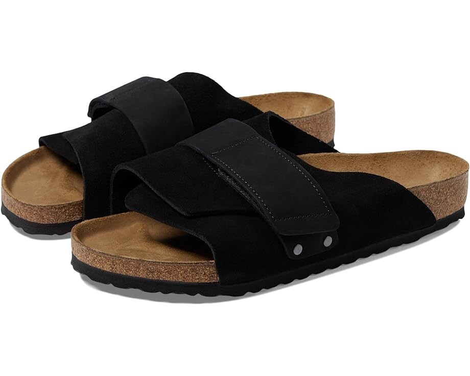 

Сандалии Birkenstock Kyoto - Suede (Unisex), цвет Black Suede 1