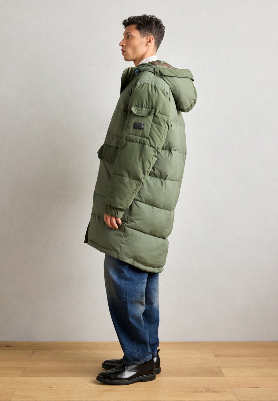 

Пальто Scotch & Soda LONG PUFFER, Thyme/Khaki