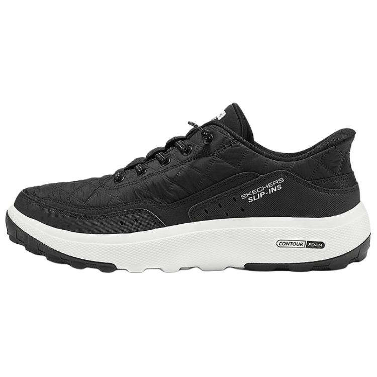 

Skechers Мужские повседневные кроссовки Contour Foam Cozy Fit Low Top черные белые