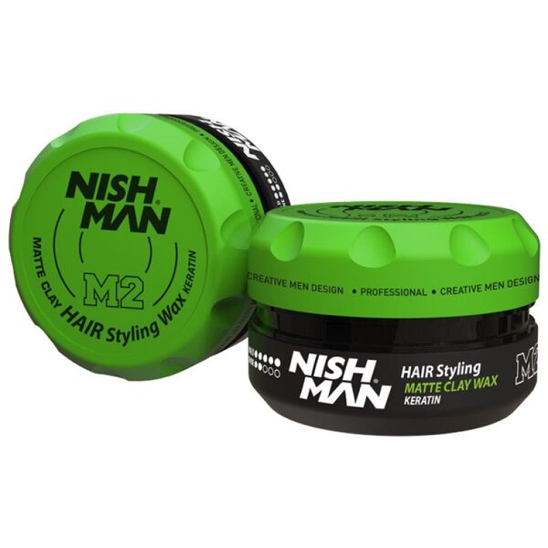 

Помада для волос, 100 мл Nishman M2 matte clay keratin