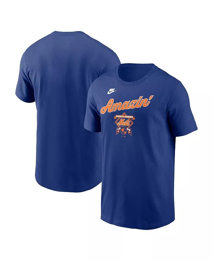 

Мужская футболка Royal New York Mets Local Hometown Nike
