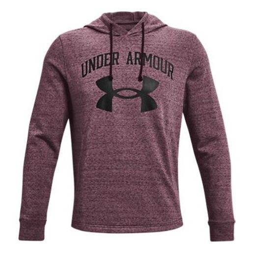 

Толстовка rival terry logo hoodie 'grape purple' Under Armour, фиолетовый