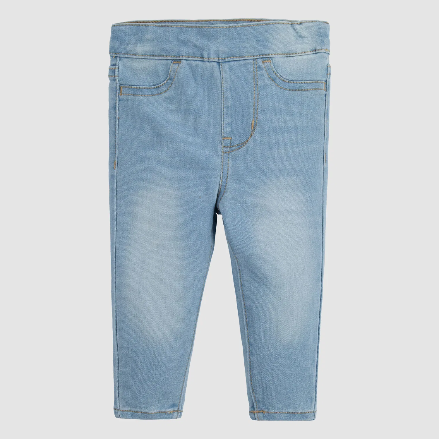 Детские джеггинсы для девочек 3-9 месяцев Levi's, Light Wash