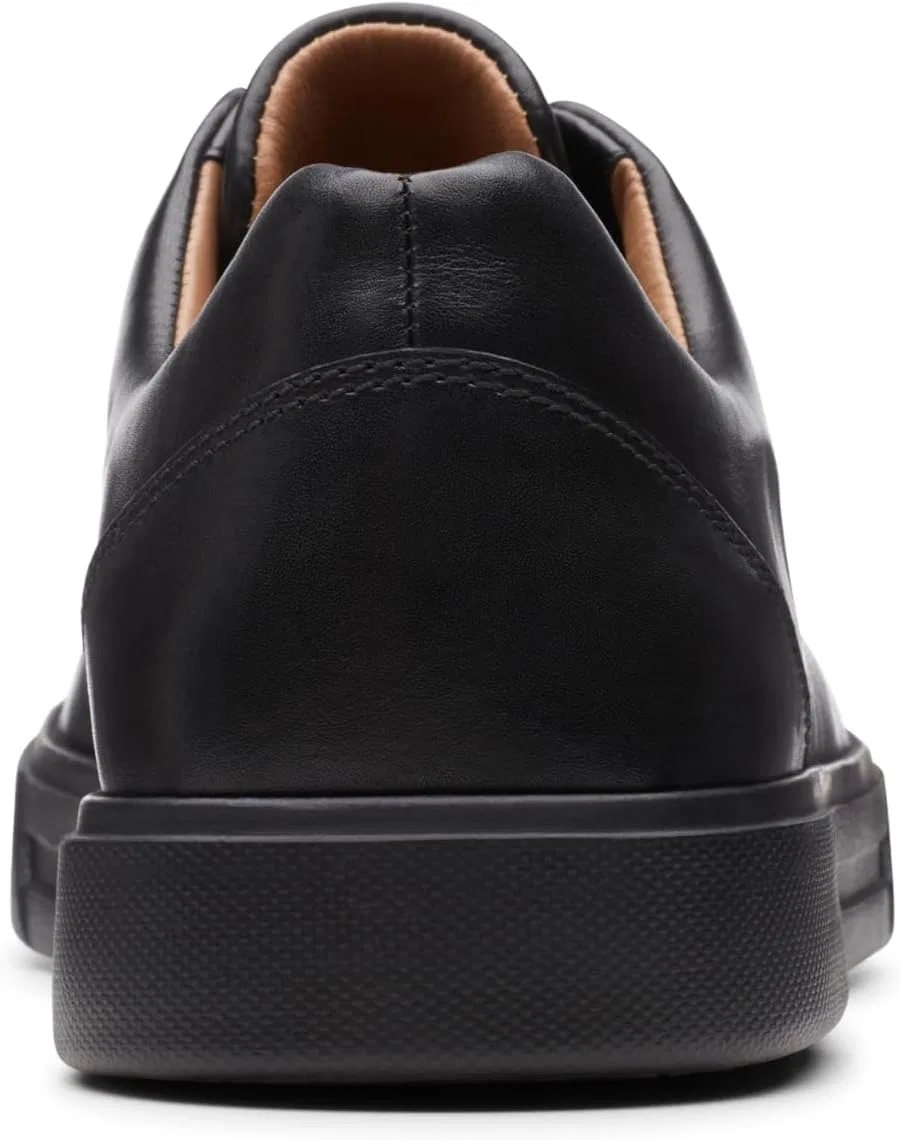 Мужские кружевные кроссовки Clarks Un Costa, Black (Black Leather) — фото 3