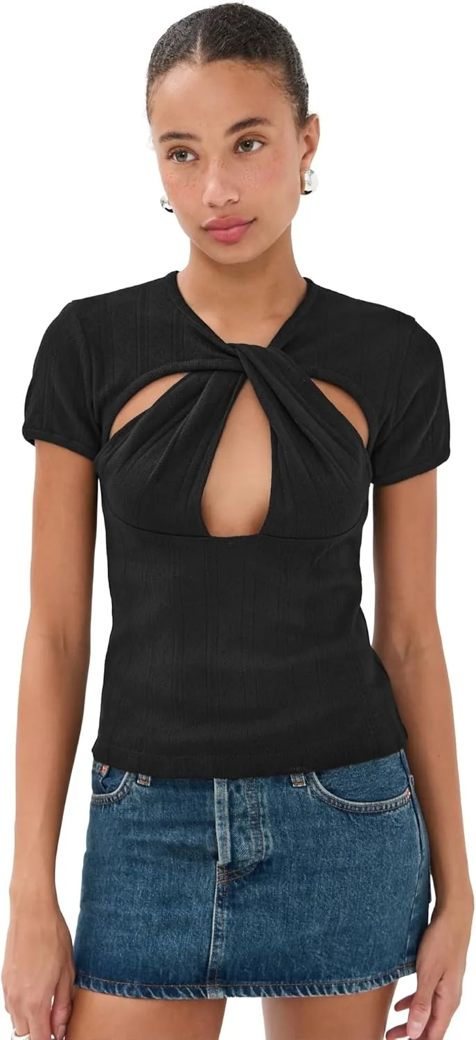 

Coperni Женская футболка с вырезом