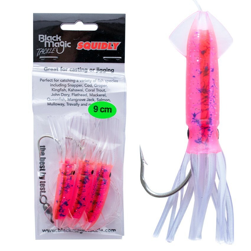 

Оснастки Black Magic Squidly 90 mm, прозрачный