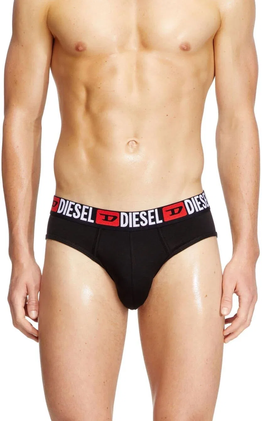 Боксеры 3 шт., Diesel, Black/Grey — фото 2