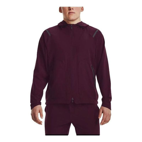 

Куртка unstoppable jacket 'burgundy' Under Armour, бургундия