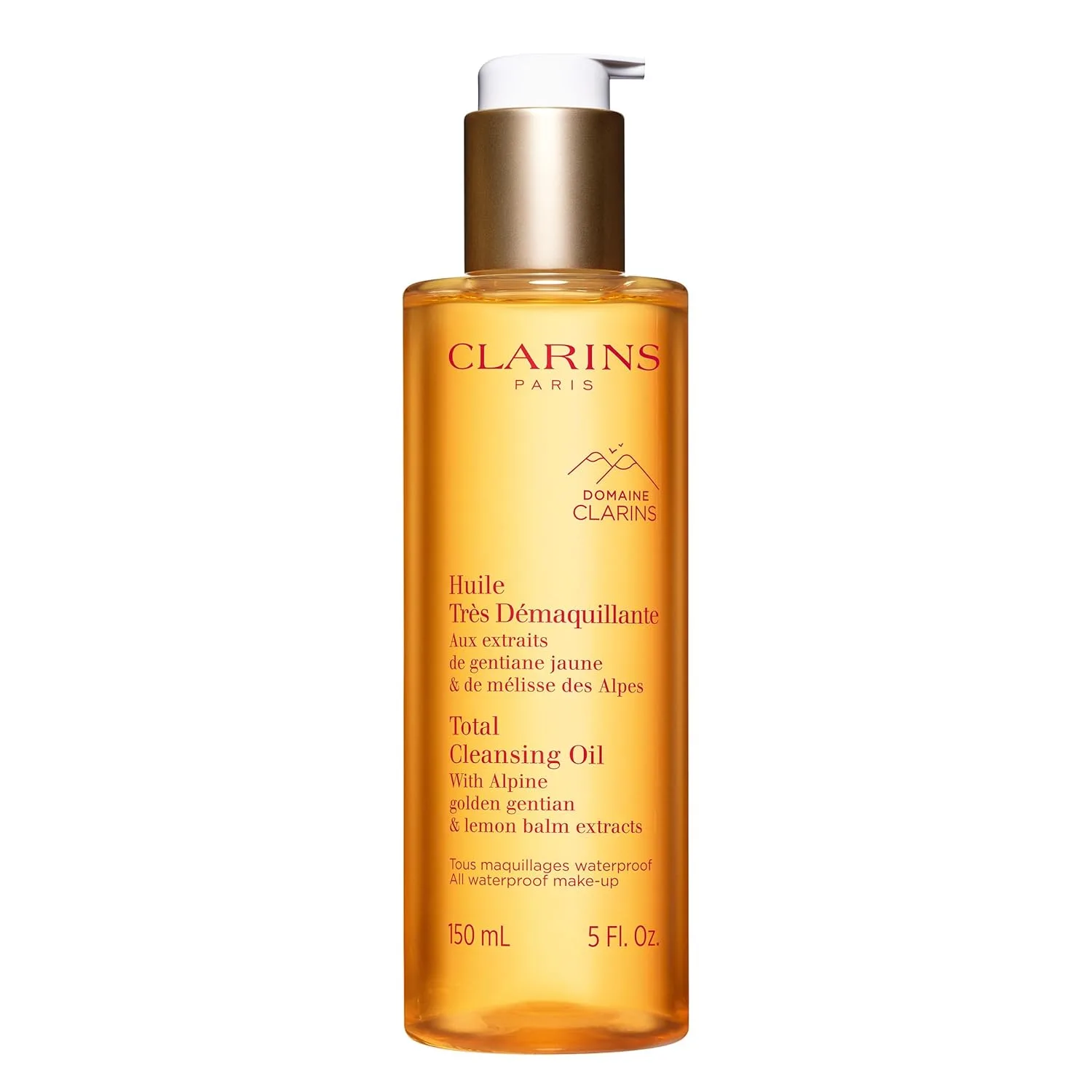Гидрофильное масло Clarins — Total Cleansing Oil - средство для снятия стойкого, плотного и водостойкого макияжа и