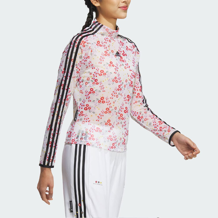 Футболка X SHUTING QIU Co-branded Series женская белая Adidas — фото 4
