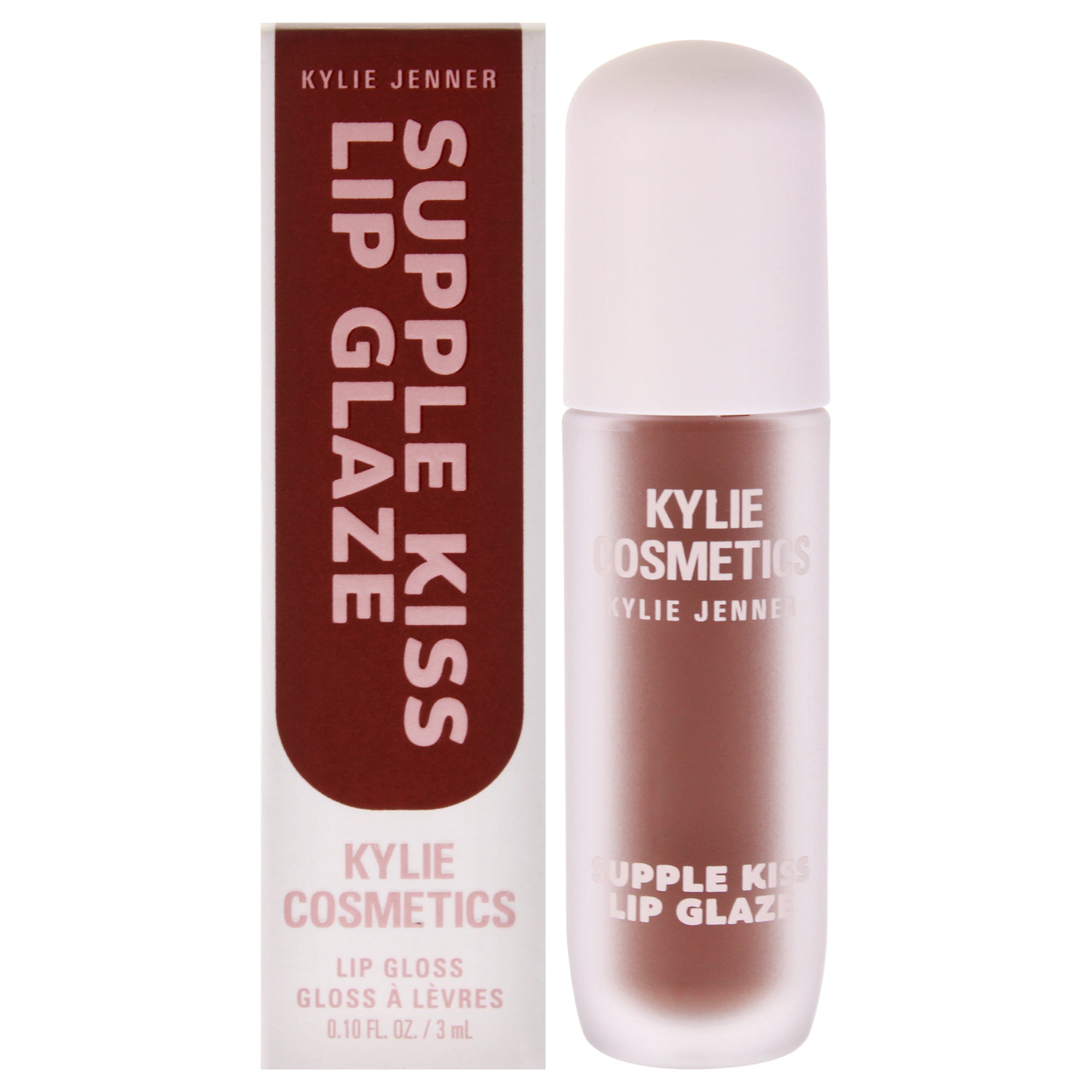 

Блеск для губ Supple Kiss Lip Glaze - Lovable от Kylie Cosmetics для женщин - 0,10 унции, прозрачный