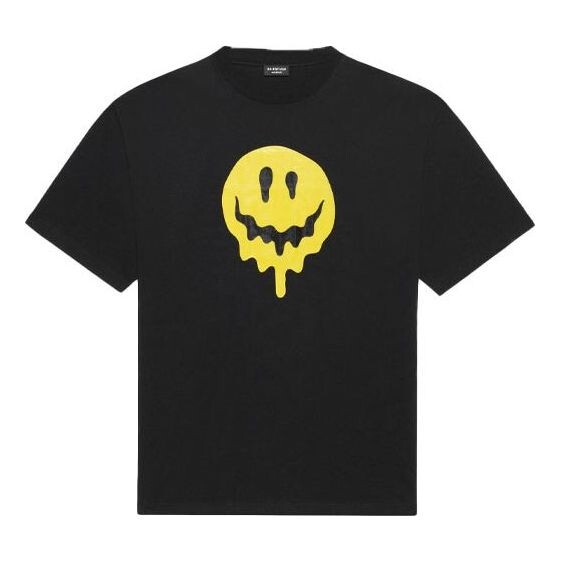 

Футболка men's ss21 drip peace large fit black Balenciaga, черный