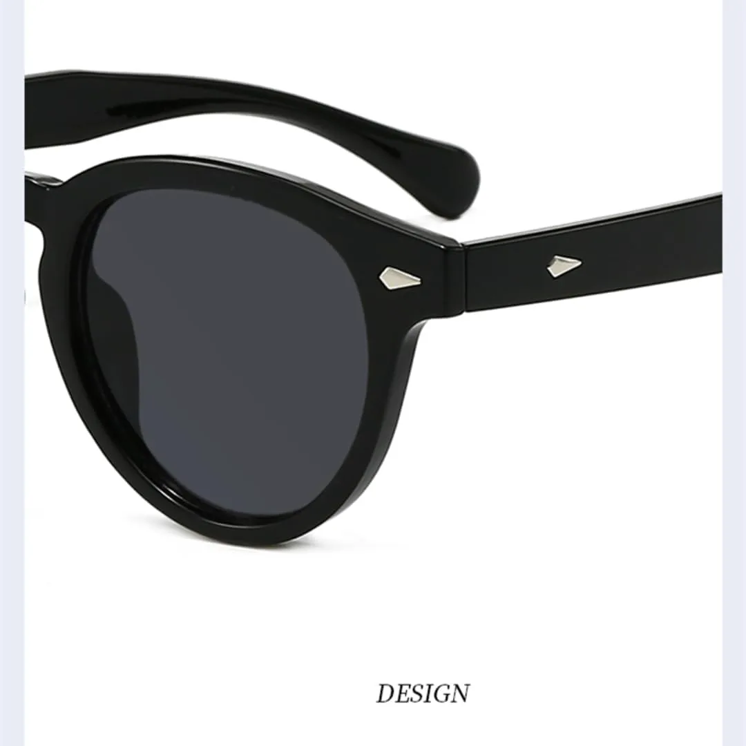 

Ретро маленькие круглые солнцезащитные очки для женщин, модные очки в стиле «рисовые очки», трендовые солнцезащитные очки конфетных цветов SZVVBKK, Green