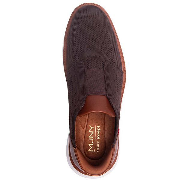 Мужские оксфорды South Street с технологией hands-free slip on, легкая сетчатая ткань Marc Joseph New York, Black — фото 4