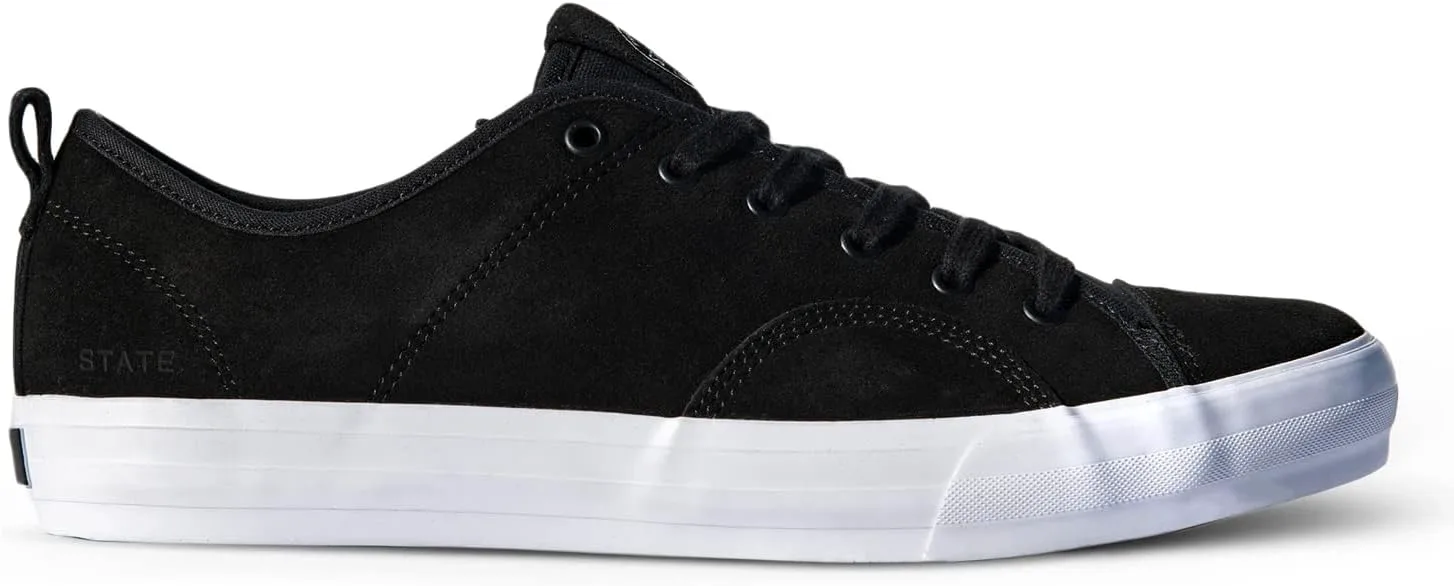 

Кроссовки State Footwear Skateboard Harlem черный замш