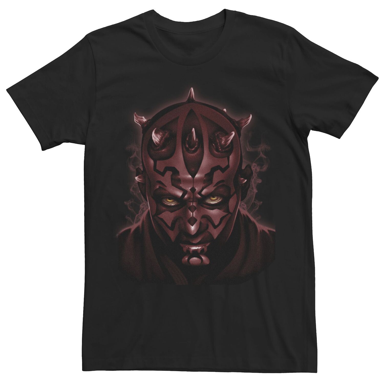 

Мужская футболка с портретом Darth Maul Dark Glare Star Wars