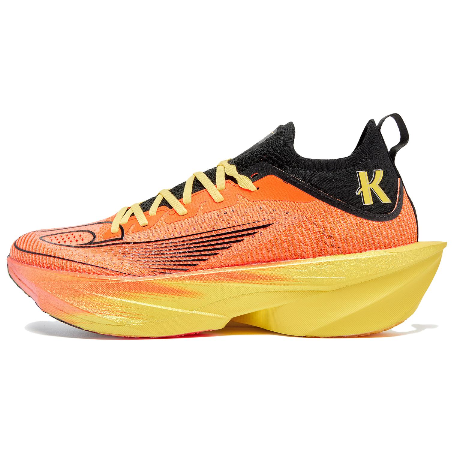 

Кроссовки Feiying Plaid 2.0 мужские низкие, цвет Dragon Flame Orange Primulin QIAODAN, Dragon Flame Orange Primulin