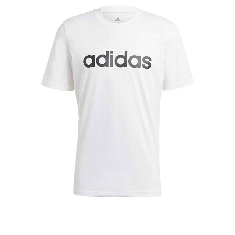 

Футболка Essentials с вышитым линейным логотипом ADIDAS, цвет schwarz