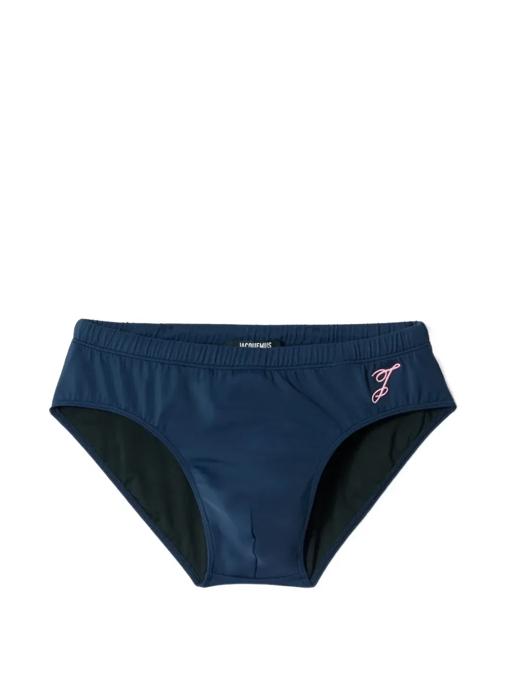 Пляжные плавки с вышитым логотипом Le Slip De Plage JACQUEMUS, синий