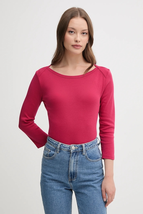 

Хлопковая водолазка United Colors Of Benetton, розовый