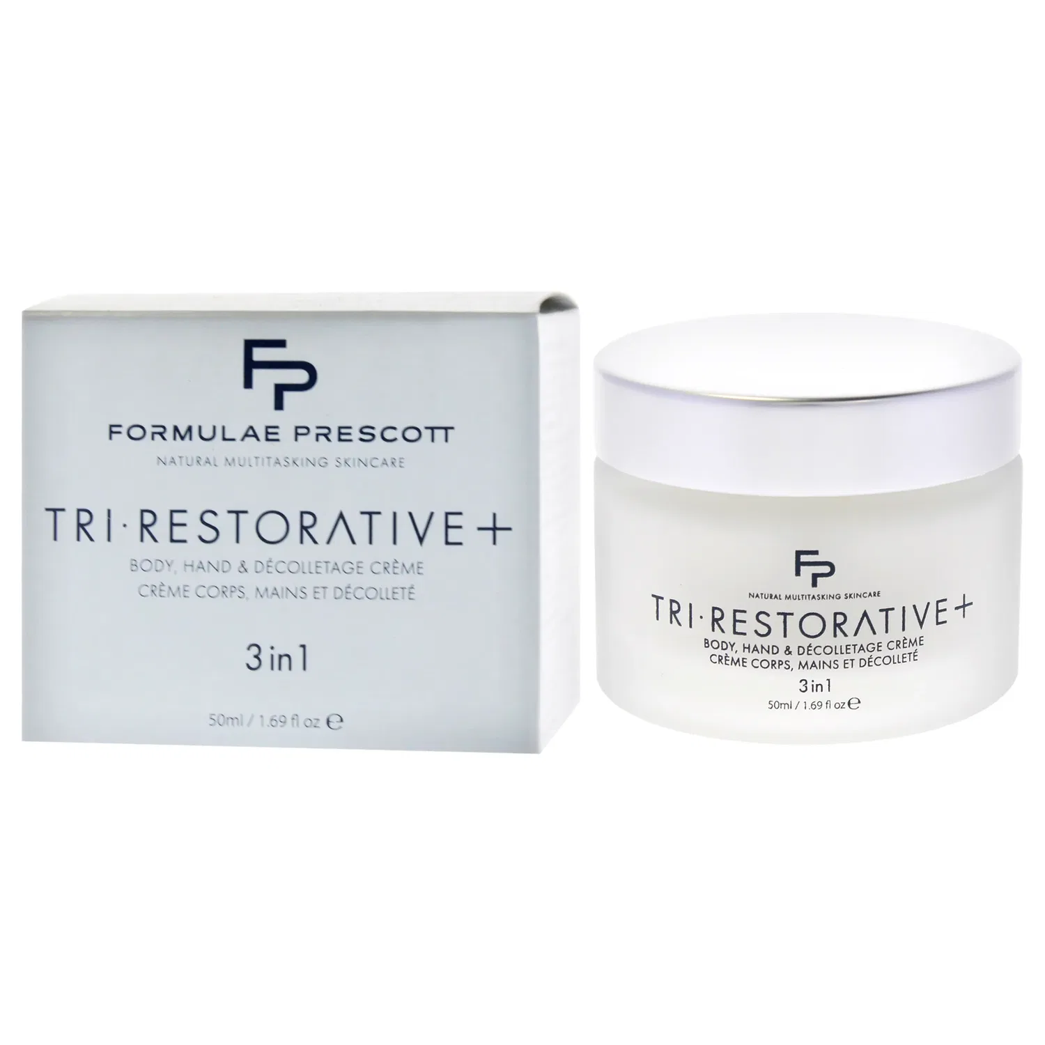 Крем Tri Restorative Plus от Formulae Prescott для мужчин и женщин - 1,69 унции (47 г), белый — фото 4