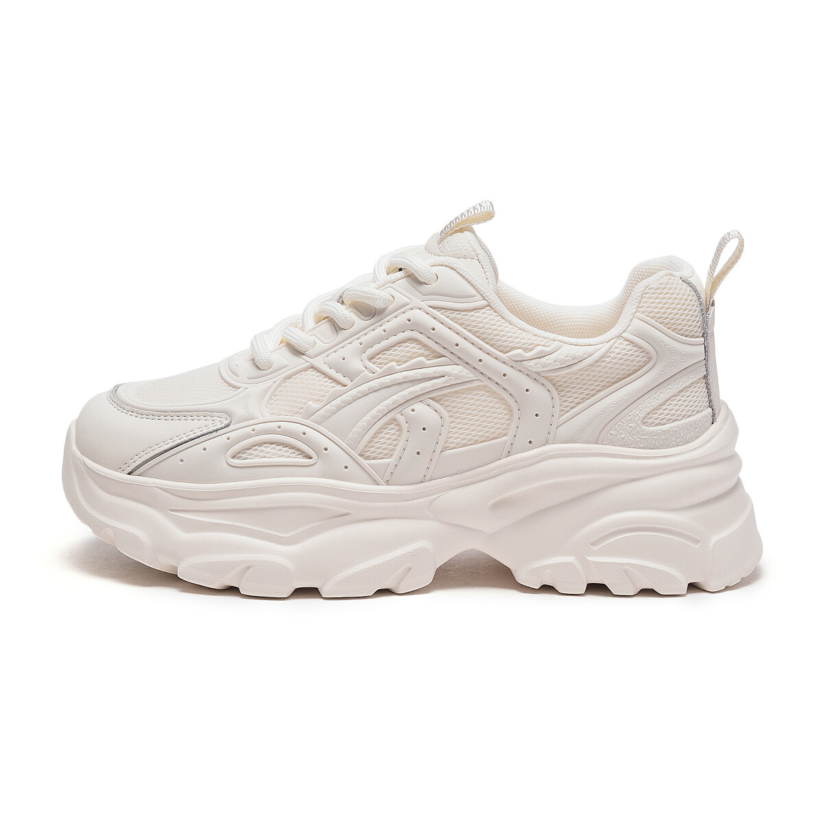 

Кроссовки Hotwind Chunky Sneakers Women's Low-top Beige, бежевый