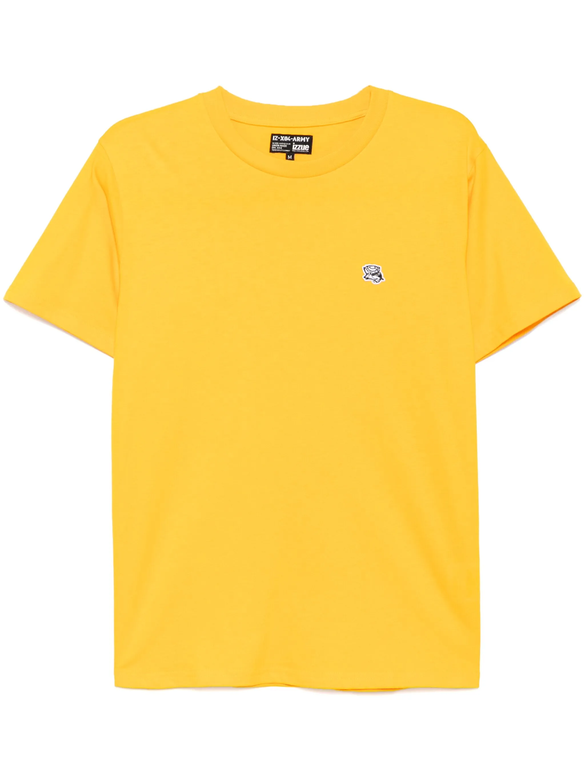

Футболка с нашивкой-логотипом Izzue, желтый