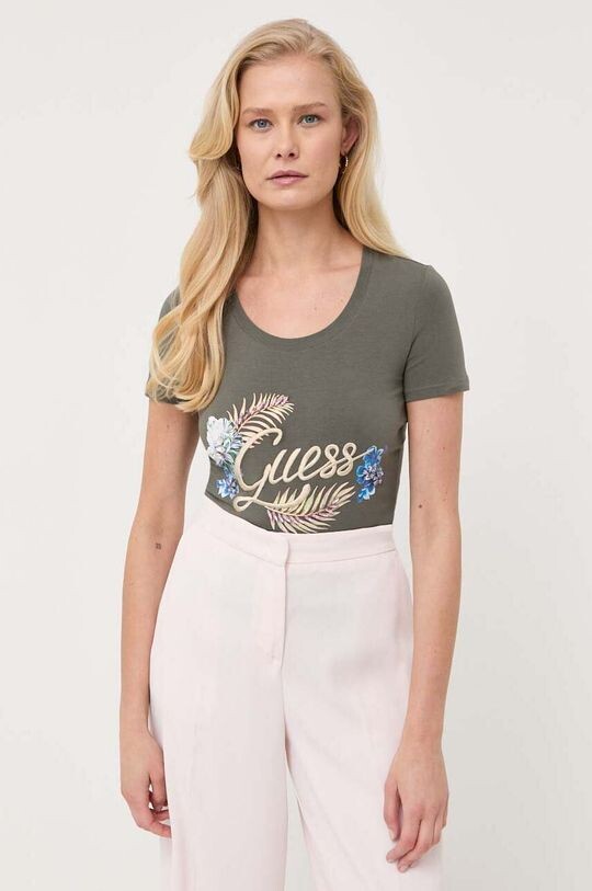 

Футболка Guess, зеленый